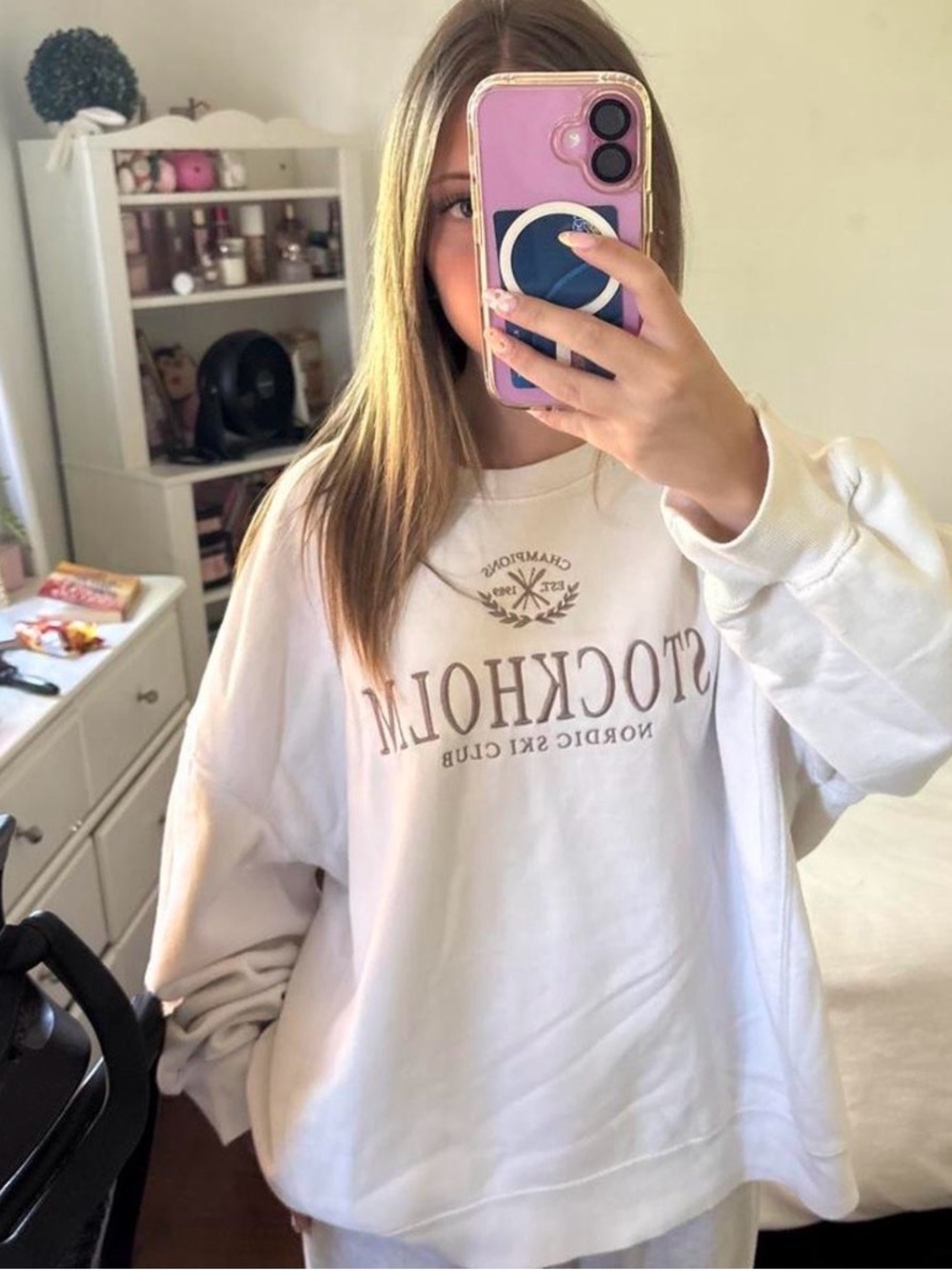 garage crew neck